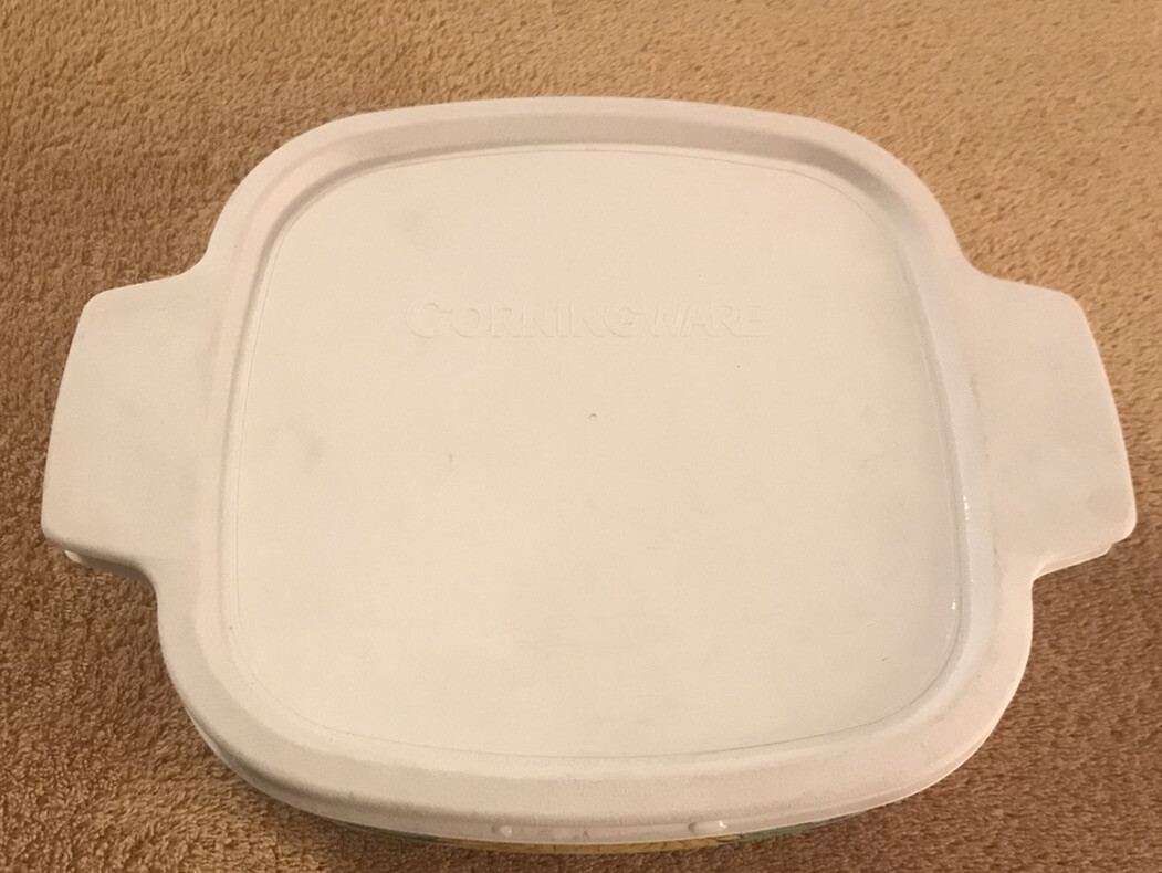 Corning Ware Sunflower Sunsational A1B 1L with A1PC Snap On Lid