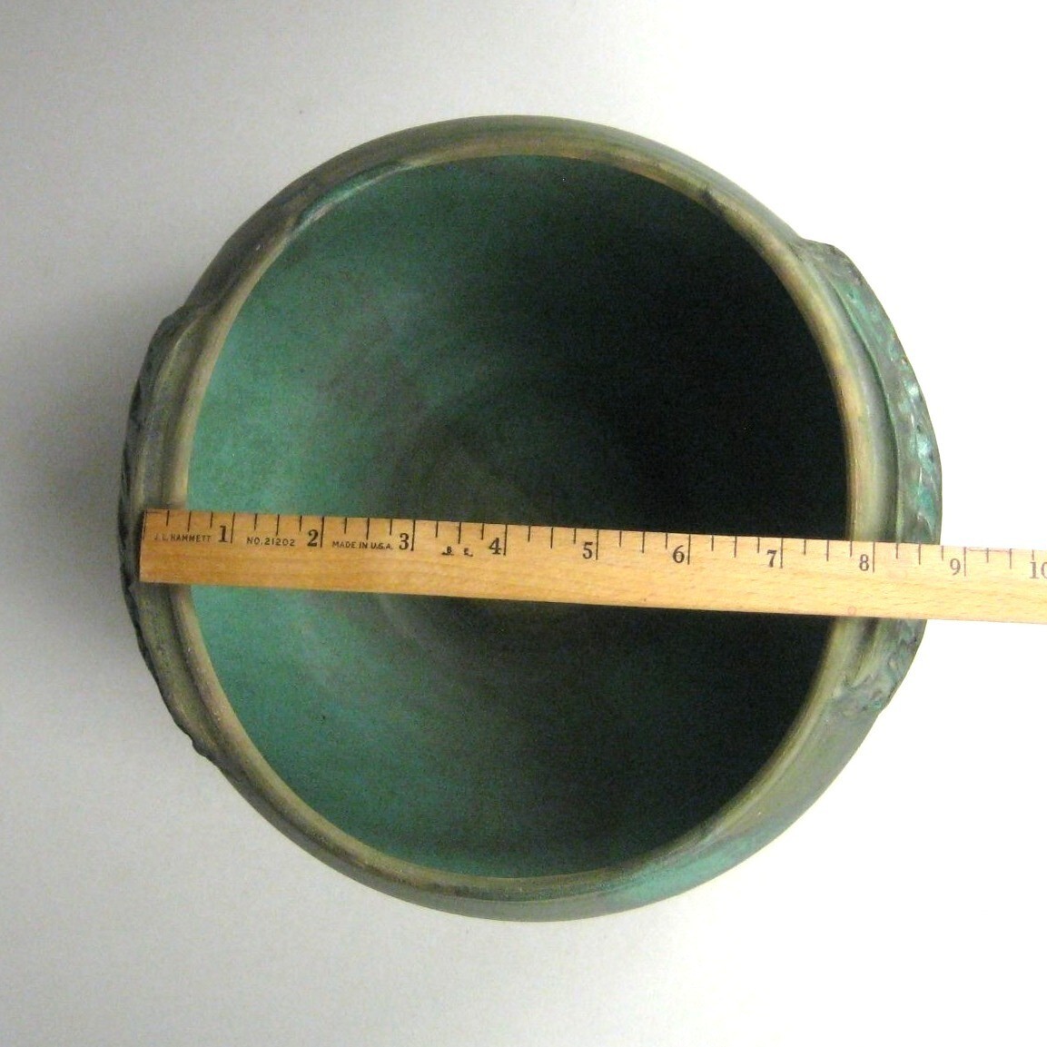 BAW Hand Made Ceramic Bowl 9 in Pottery Art Home Decor Handmade Signed