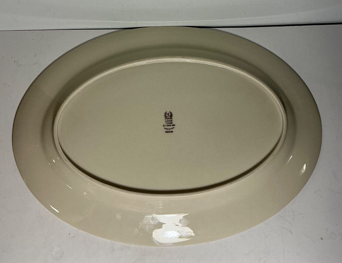 Vintage Lenox Tuxedo Pattern 16 inch Platter