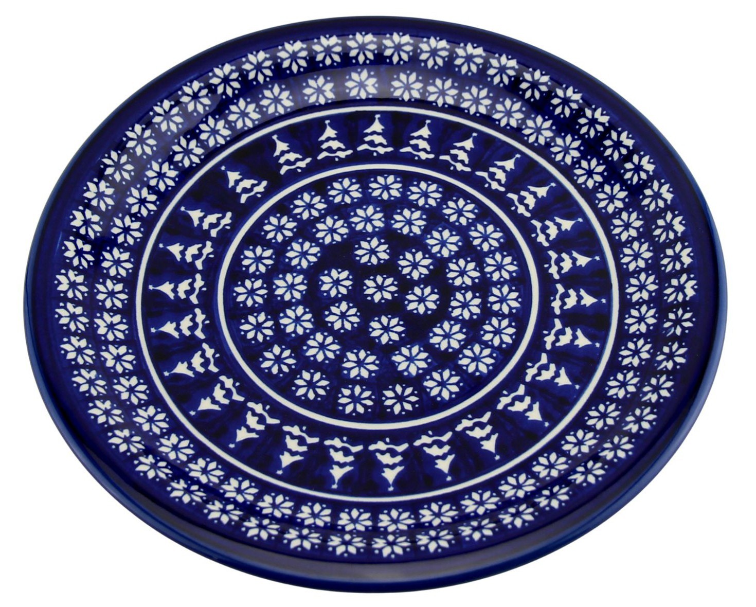Polish Pottery Dinner Plate 10.75″ Zaklady Boleslawiec Ceramic Dinnerware