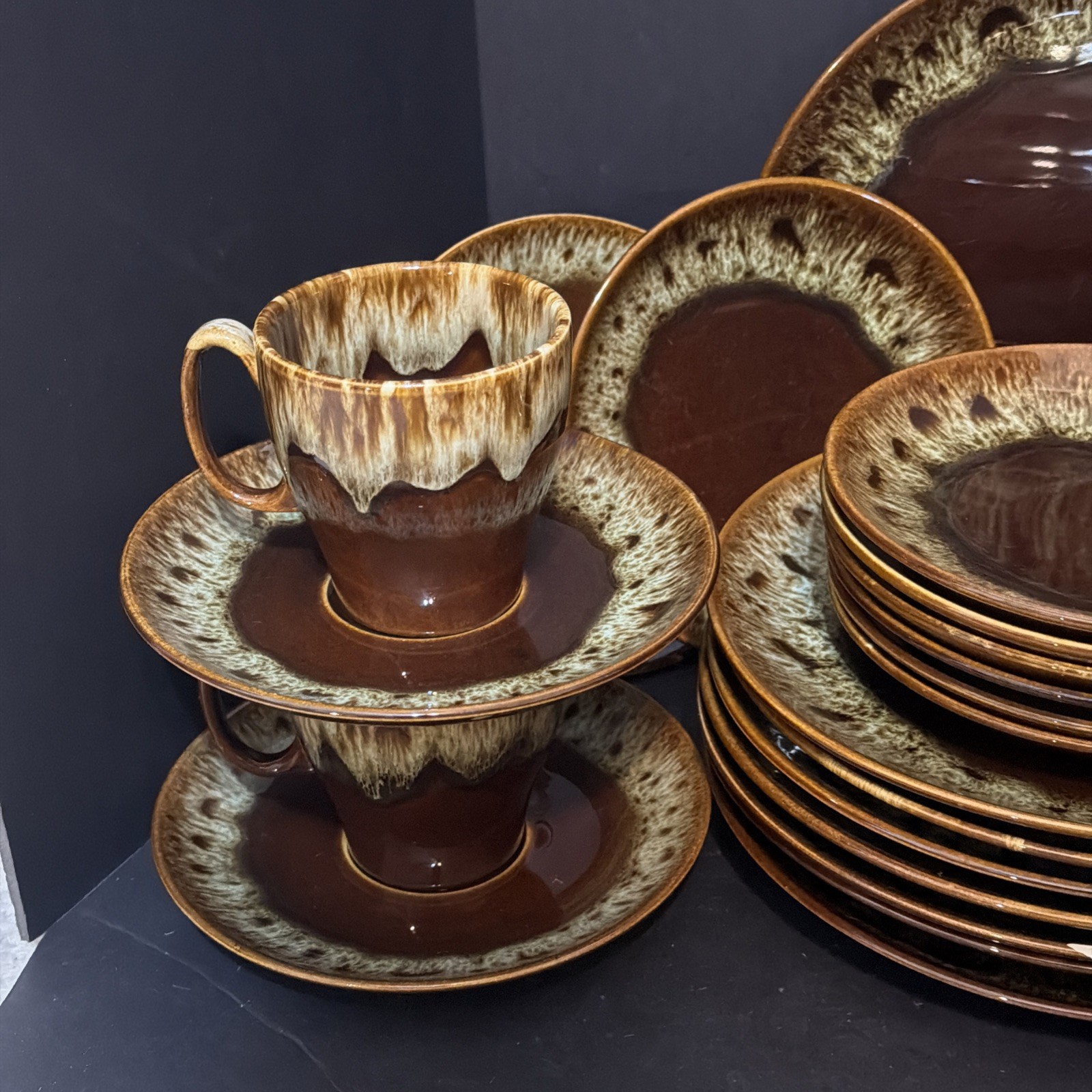 Vintage Pennsylvania Dripware 45 pcs – Service for 4++ – 7 pc Place Setting USA