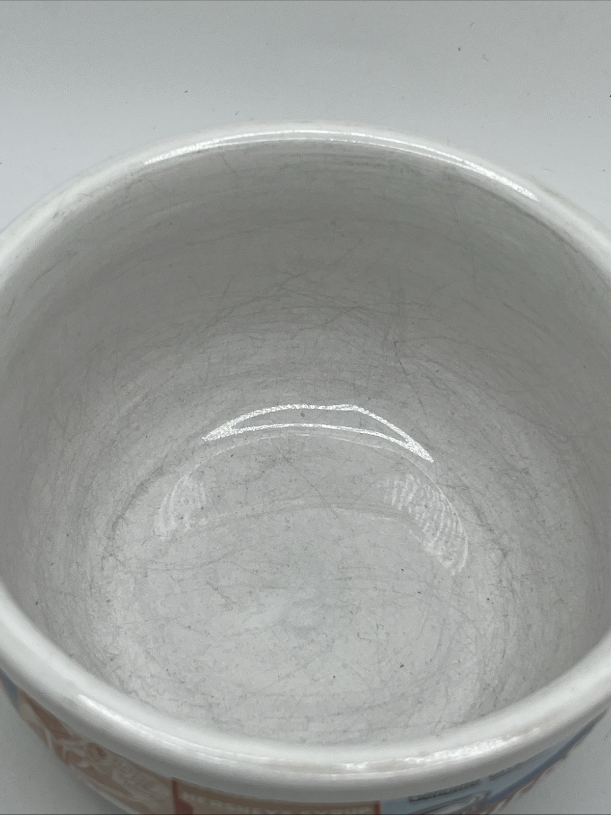 Vintage HERSHEY’S SYRUP Ice Cream Bowl / Cereal Bowl Houston Harvest Retro