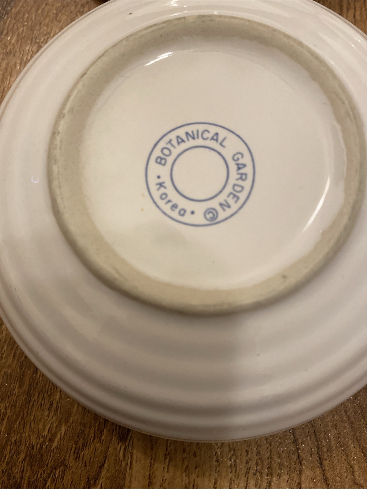 Jepcor International Botanical Garden Set O 4 Dessert/Berry Bowls Made In Korea