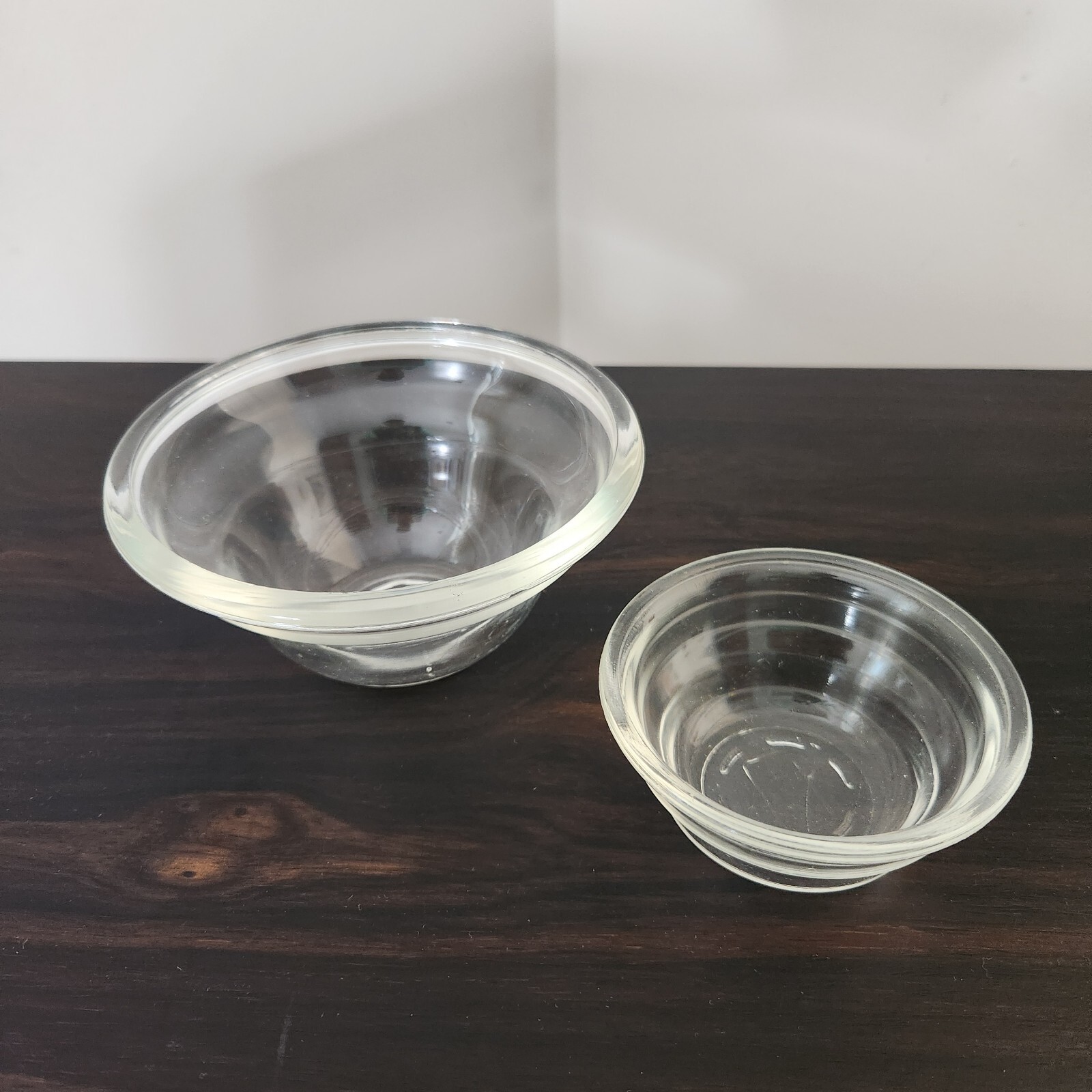 Mixed Clear Glass Lot Bowls Dishes Fire-King GlasBake Cruet Ashtray Vintage