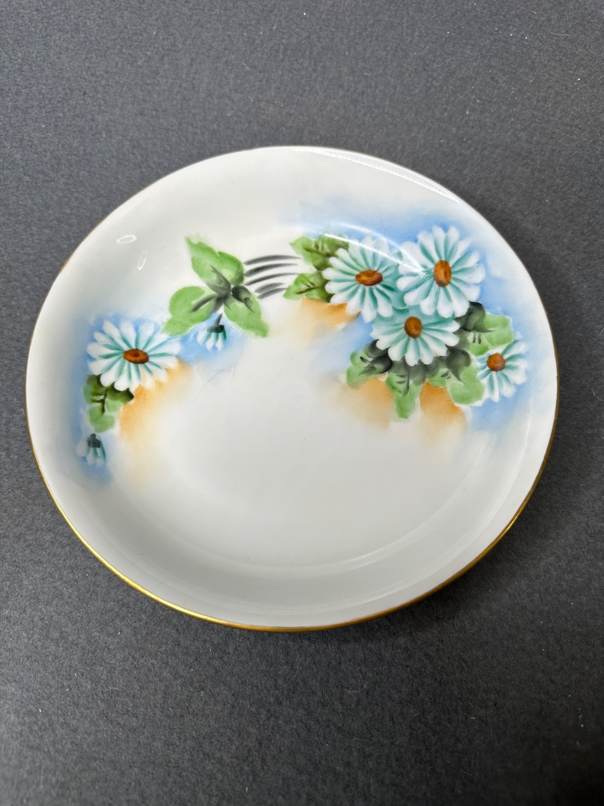 Vintage Set of (11) Hand Painted Thomas S Bavaria 7.5″ Bread Plates