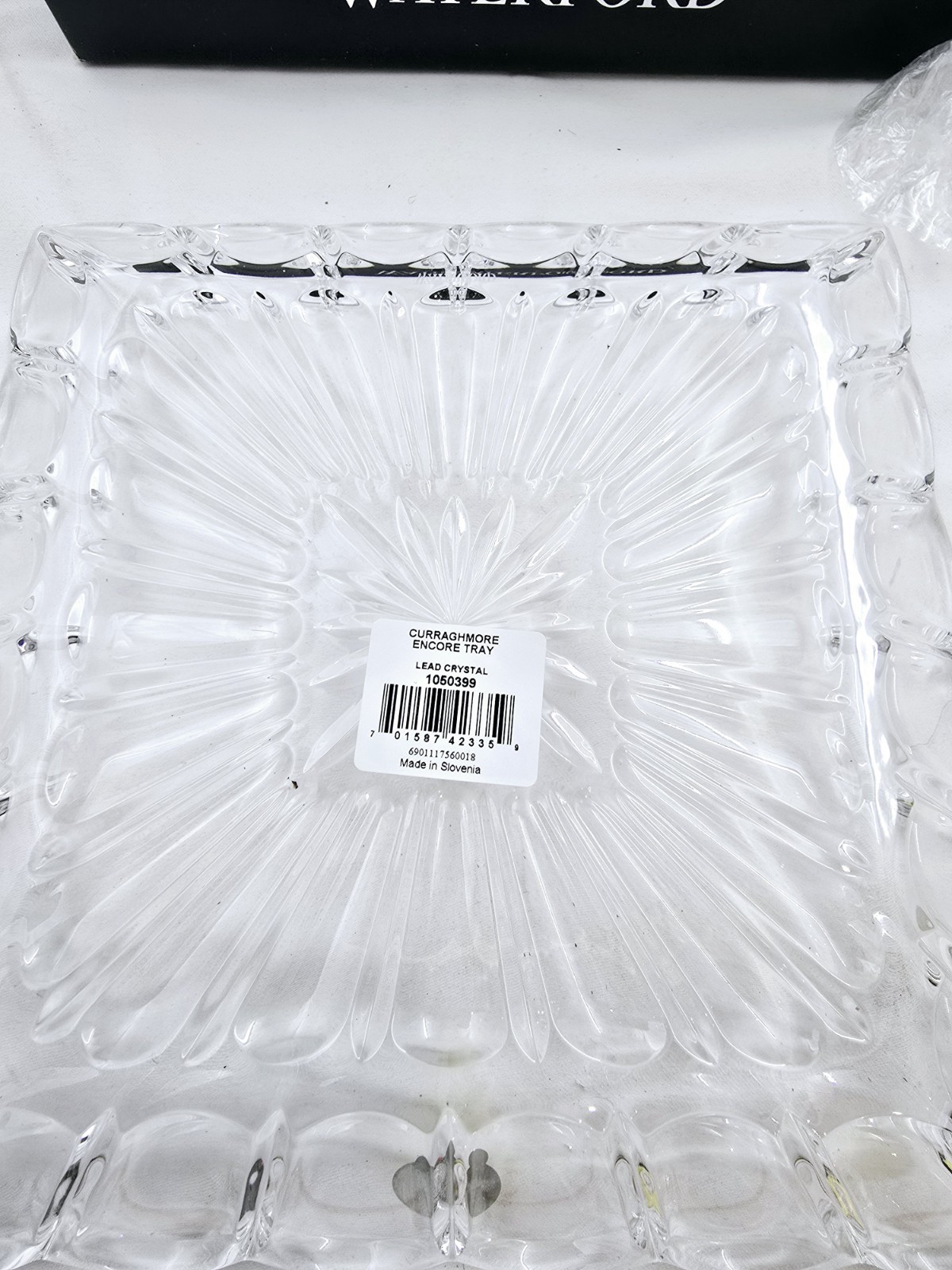 Waterford Crystal Curraghmore 9″ Encore Tray Slovakia