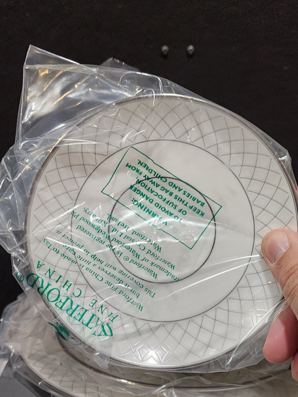 Waterford China CROSSHAVEN PLATINUM Place Setting 5 Pieces NEW IN BOX