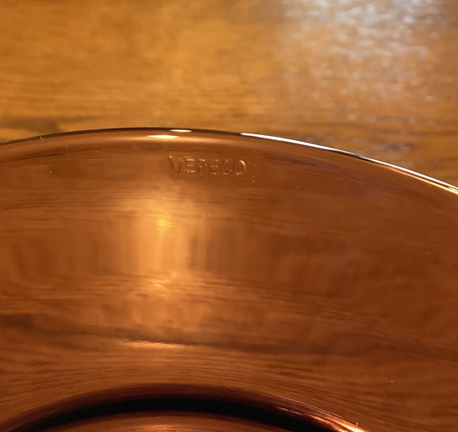 Set of 4 Vintage Vereco France Amethyst Side Or Desert Plates 7.5 in