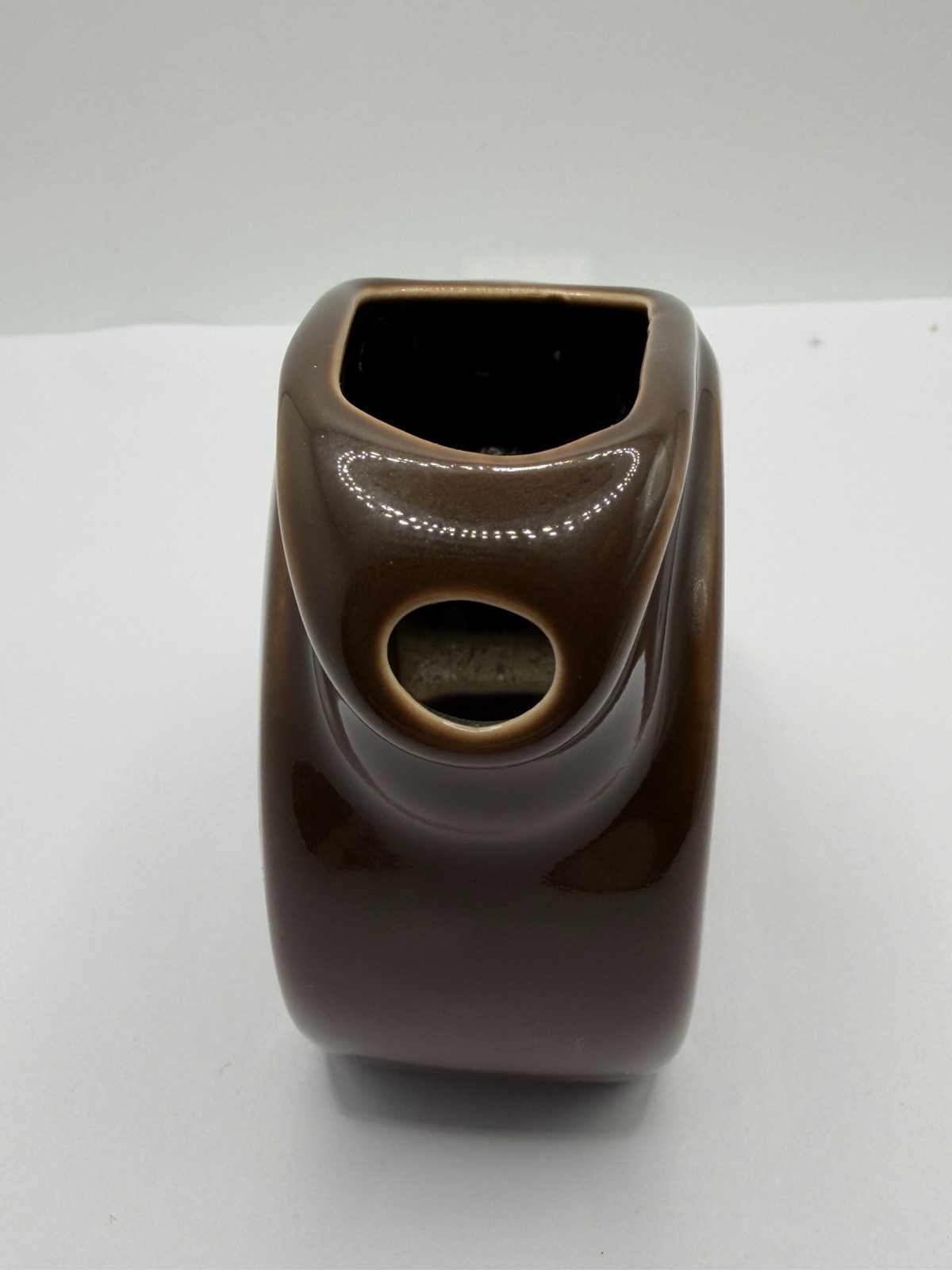 Fiesta Mini Disk Pitcher – Chocolate – Fiestaware Mini Disc Brown RARE HTF 5 oz