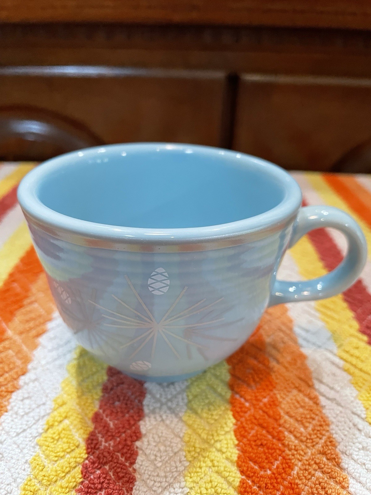 Fiesta HLCCA Cup And Saucer Atomic Pine 2026 Conference Exclusive Sky Pristine