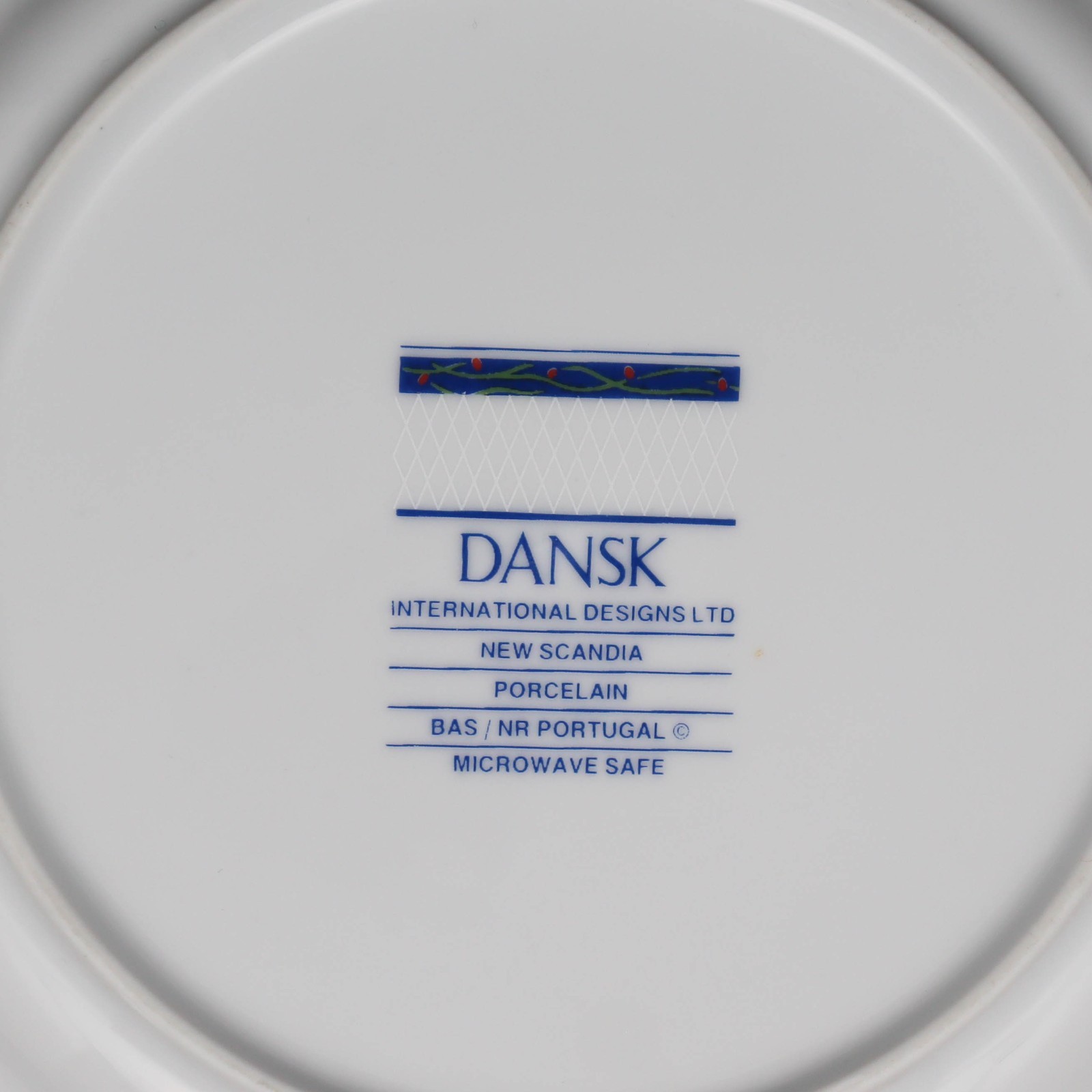 (6) Vintage DANSK NEW SCANDIA Salad Plates Portugal 9″