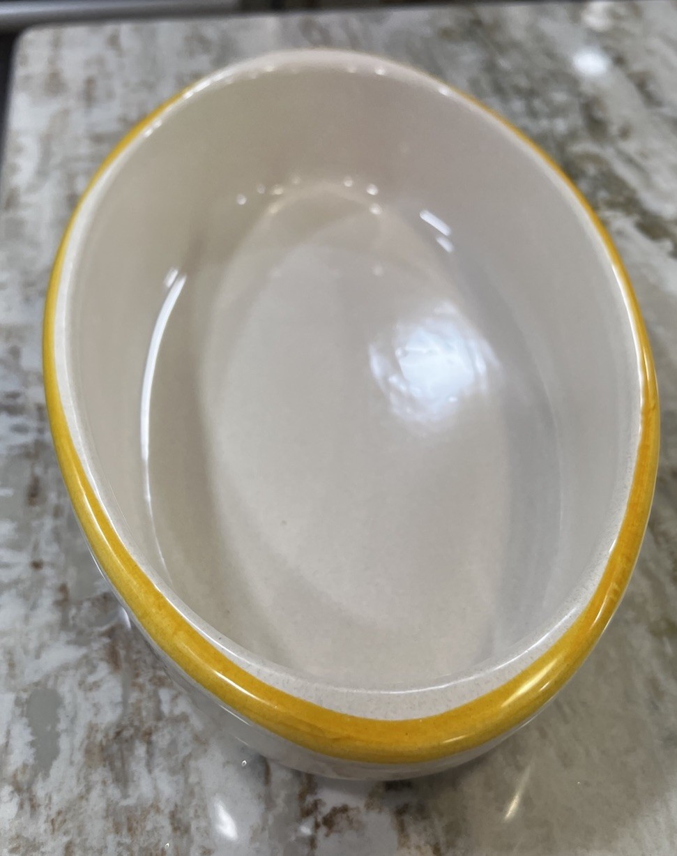 Auth. Ceramic Nova Deruta Pottery Serving Bowl/Baking Dish Raffaellesca Dragon