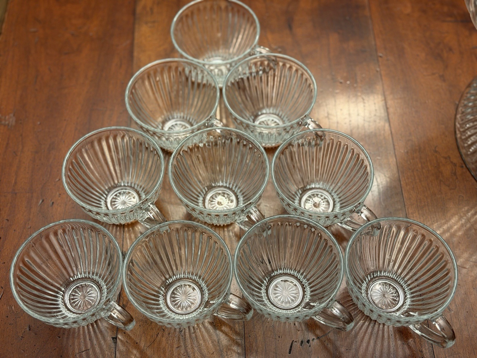 22 Piece Royal Crest by Gibson Punch Bowl, Stand, 10 Cups, 10 Hooks