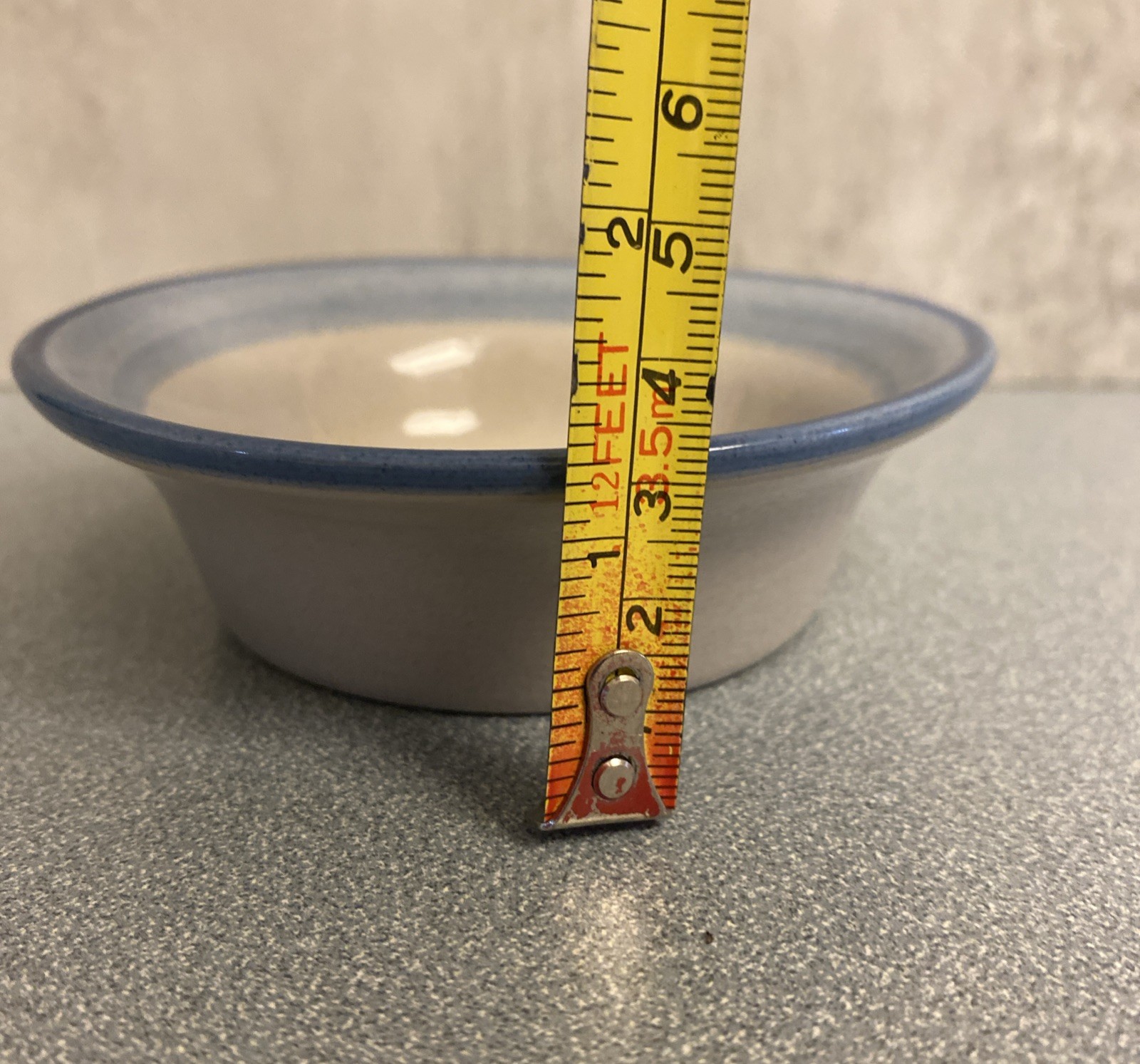 M A HADLEY ART POTTERY HOUSE RAMEKIN SMALL TRINKET BOWL 4.5″ DISH HANDMADE