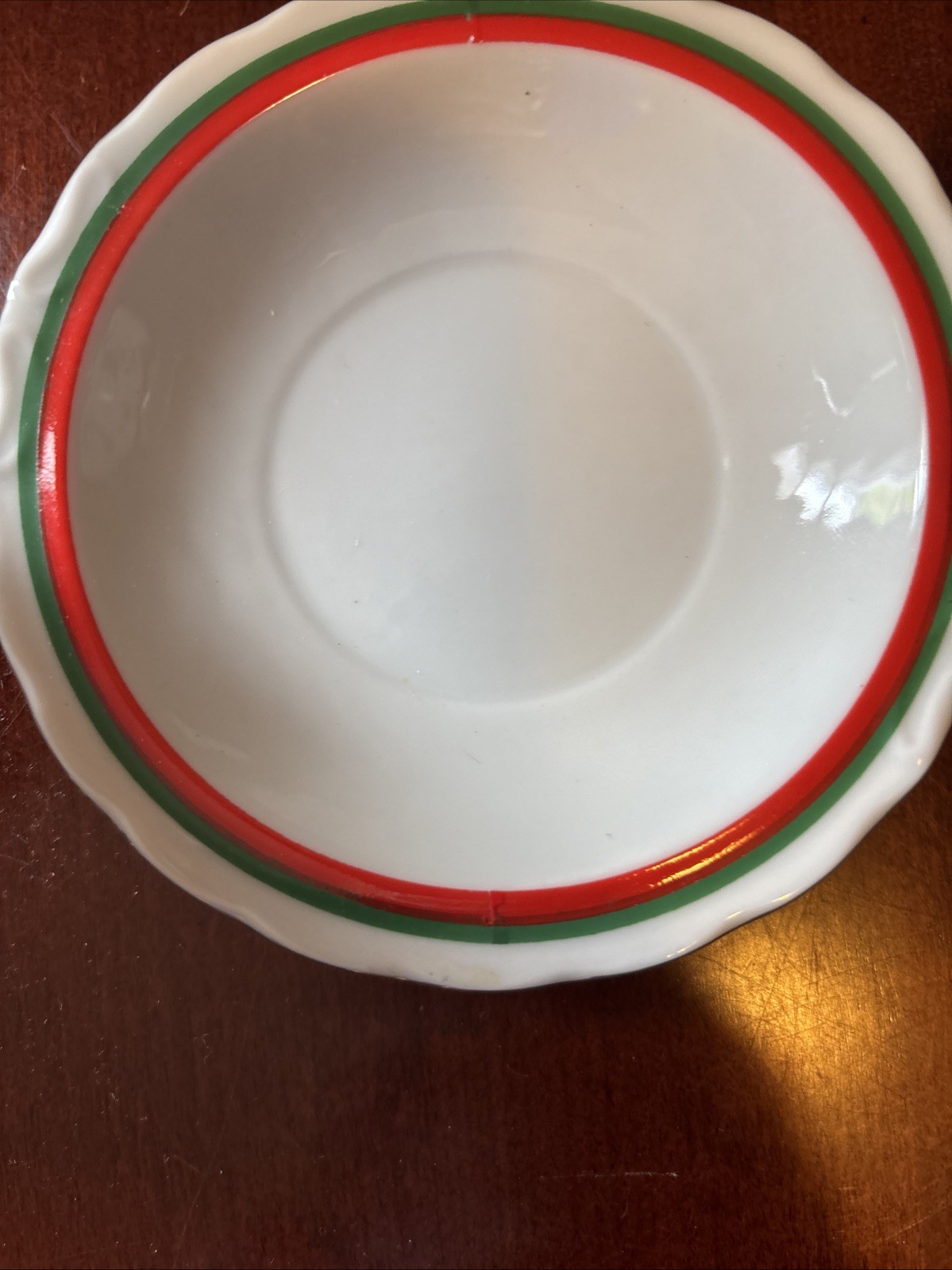 Mini Pitcher ,Creamer And Saucer Sets. Holly 2396, Lefton China Gold Trim – Pair