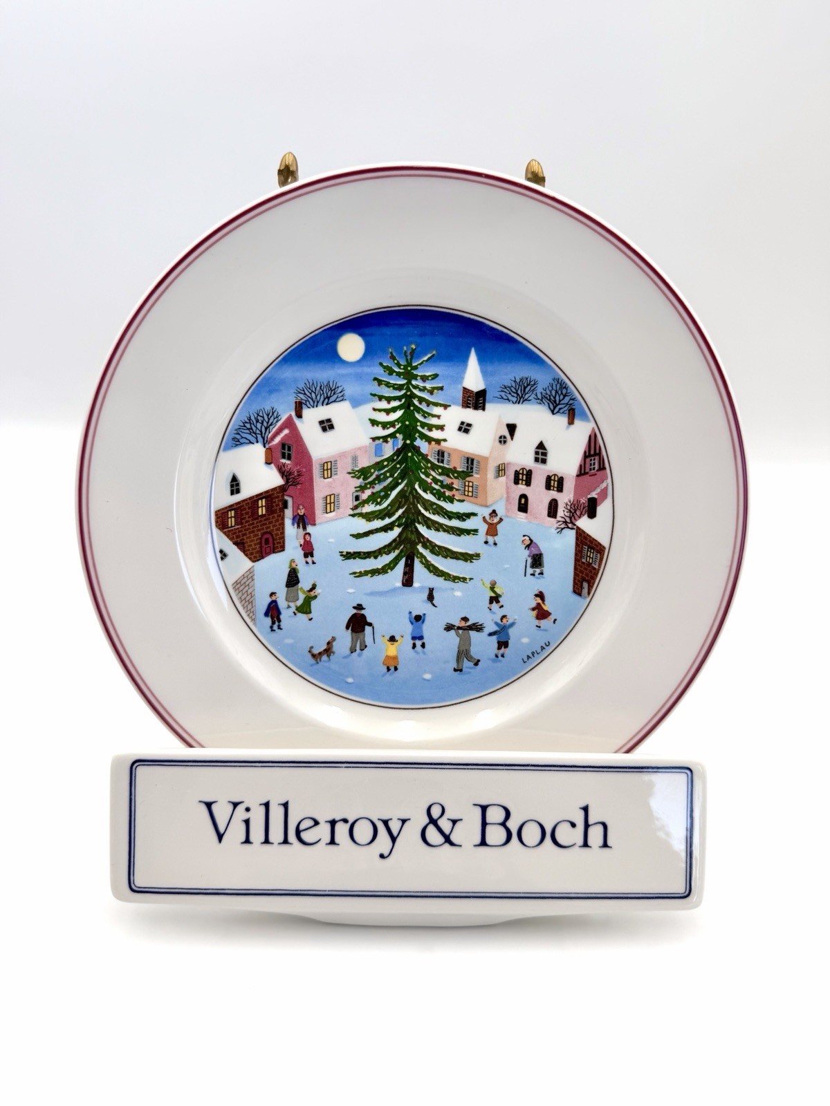 Villeroy & Boch Naif Christmas – Salad Plate, 8 1/4”