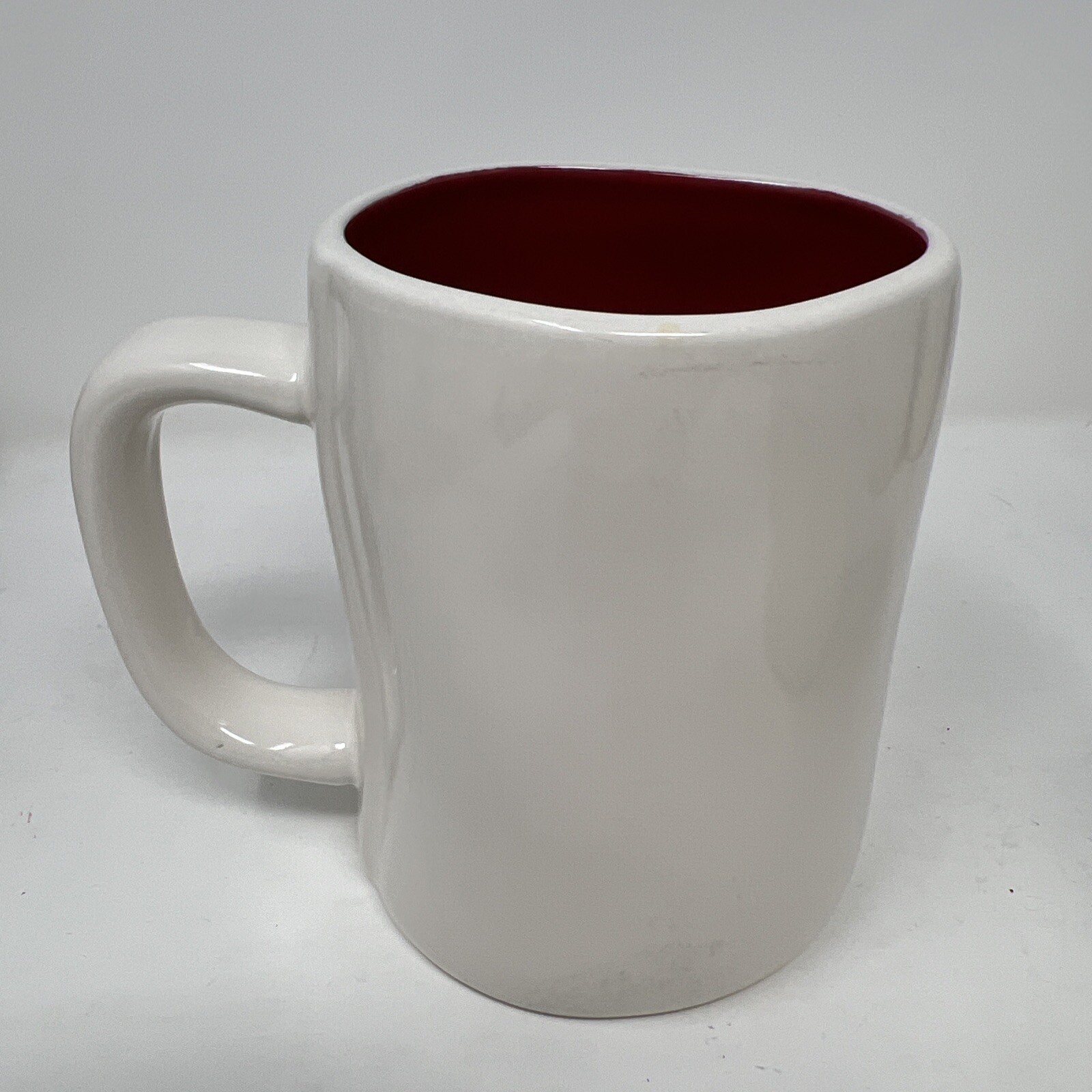 Rae Dunn Valentines Day Mug Set Red Letter FOREVER VALENTINE Blk Letter OH SNAP!