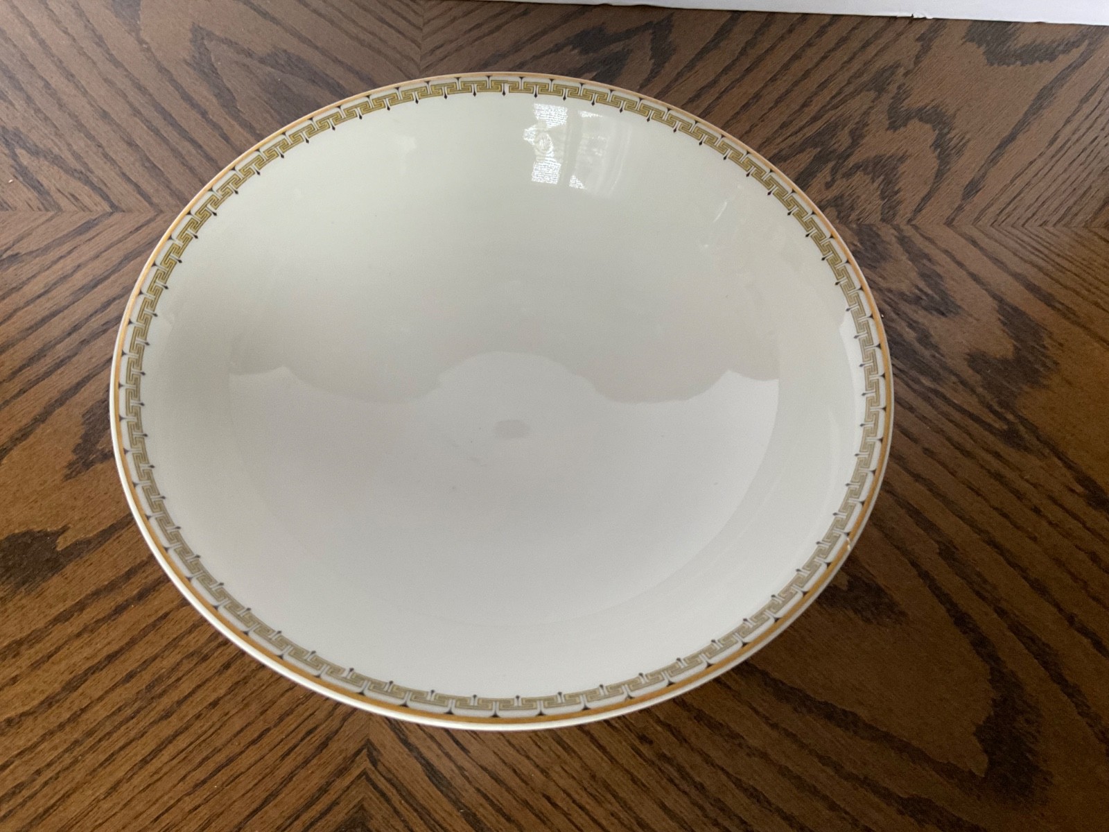 Haviland Albany Round Vegetable Bowl 9 1/8″ Greek Key