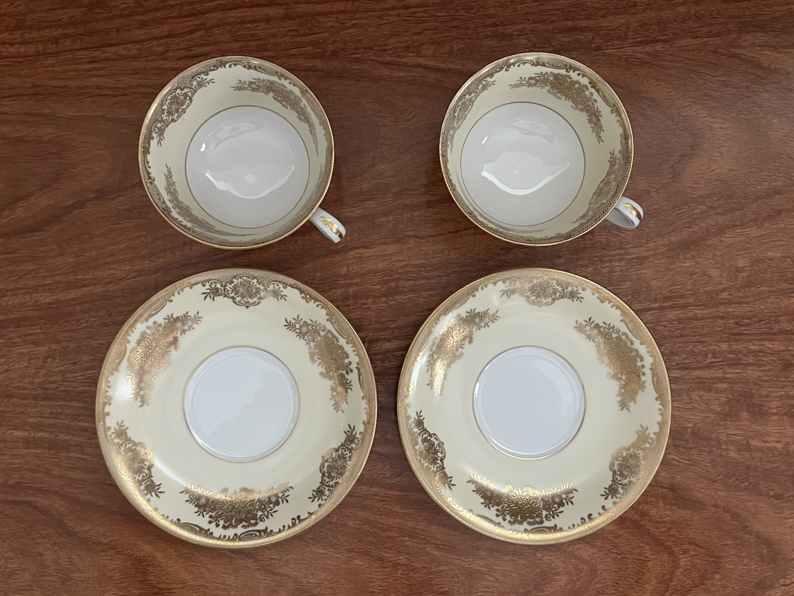 14 Pieces Vintage Noritake Fine China Set For 2 Made In Occupied Japan