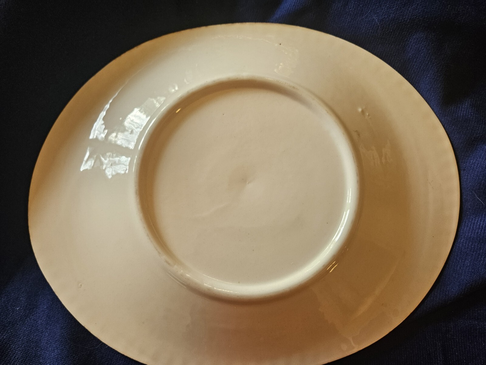 Blue Ridge Southern Pottery Bluebell Bouquet Vintage Floral Platter 11.5×9
