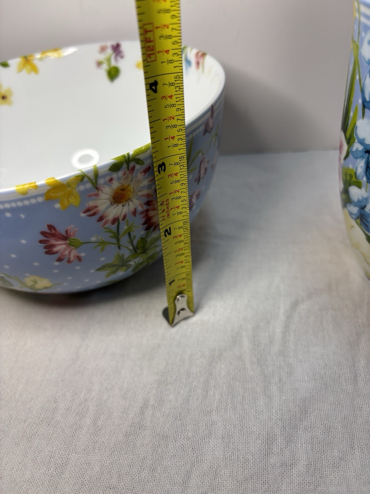Vtg Katie Alice English Garden 2546896 Set Dinner Plate, Salad Plate, Bowl & Mug