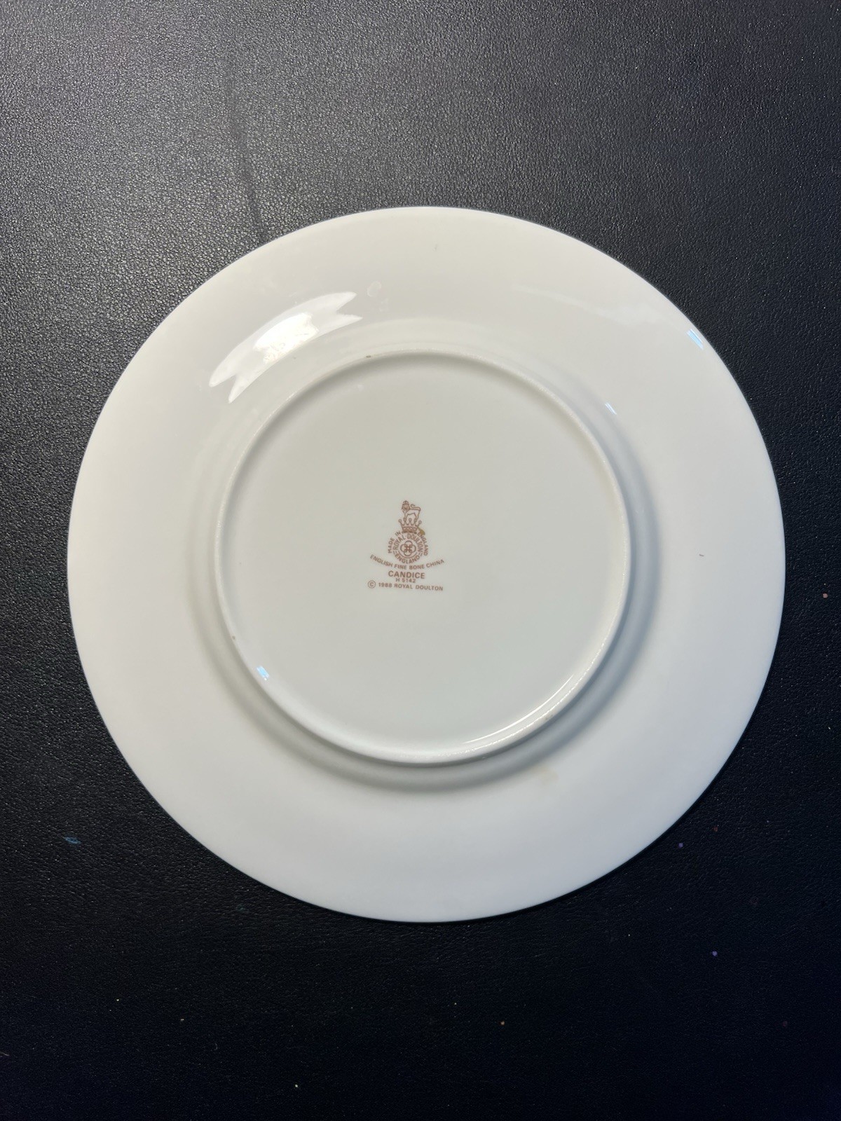 Royal Doulton England 1980s Set Of 6 Salad Plates Candice Bone China, 8”