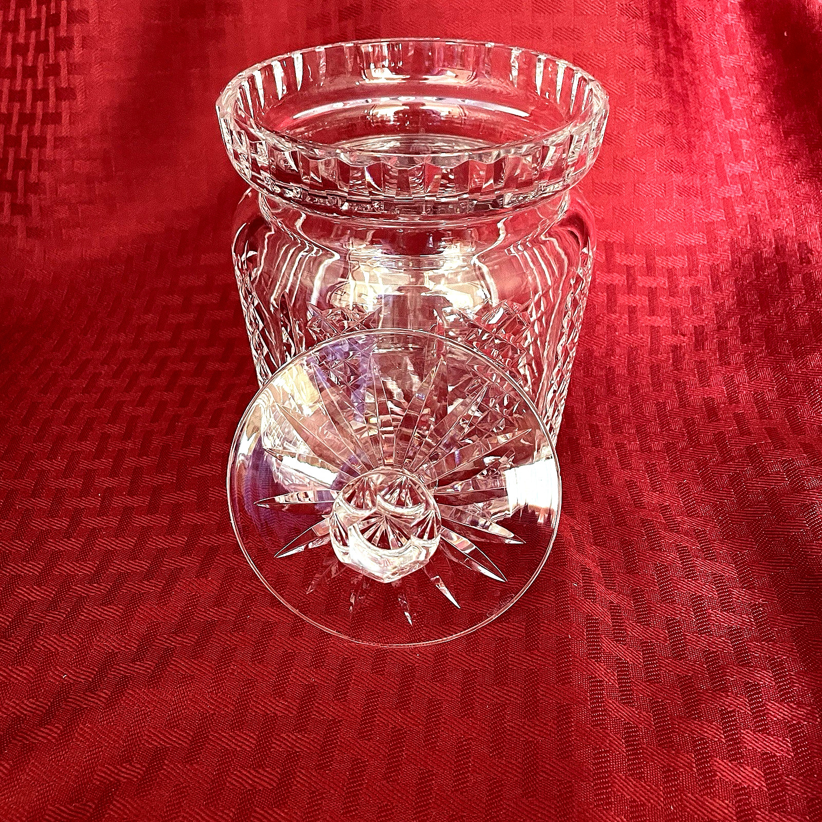 WATEFORD HIBERNIA BISCUIT JAR