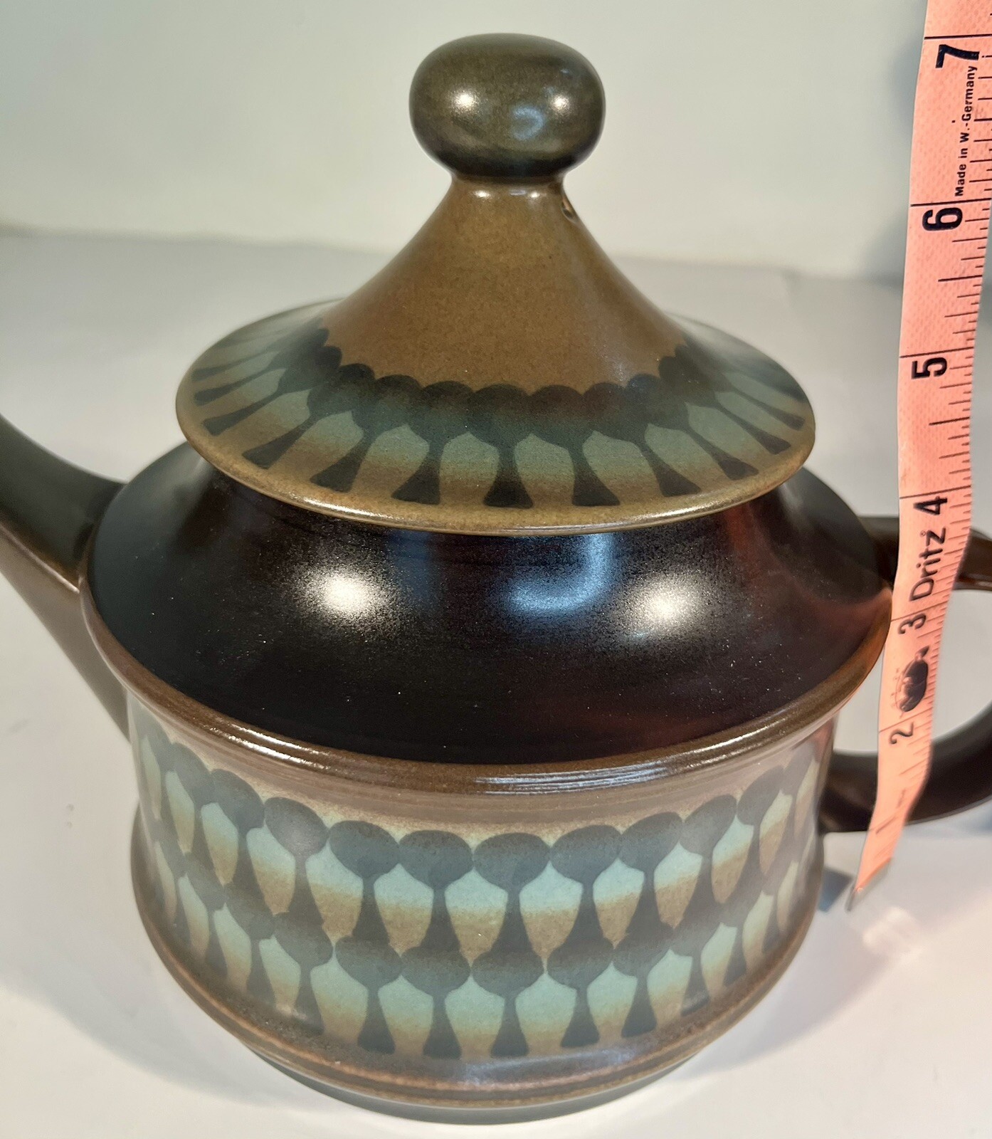 VTG Ceramic Country Wallace Tea/Coffee Pot Design By Goebel Germany Cottagecore