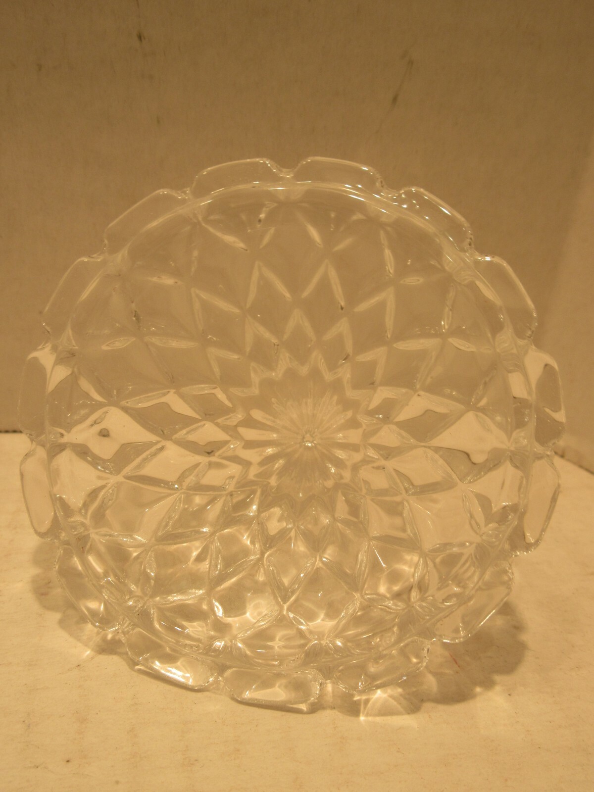 Hershey’s Crystal Kiss Candy Dish Godinger 3 3/4 inches