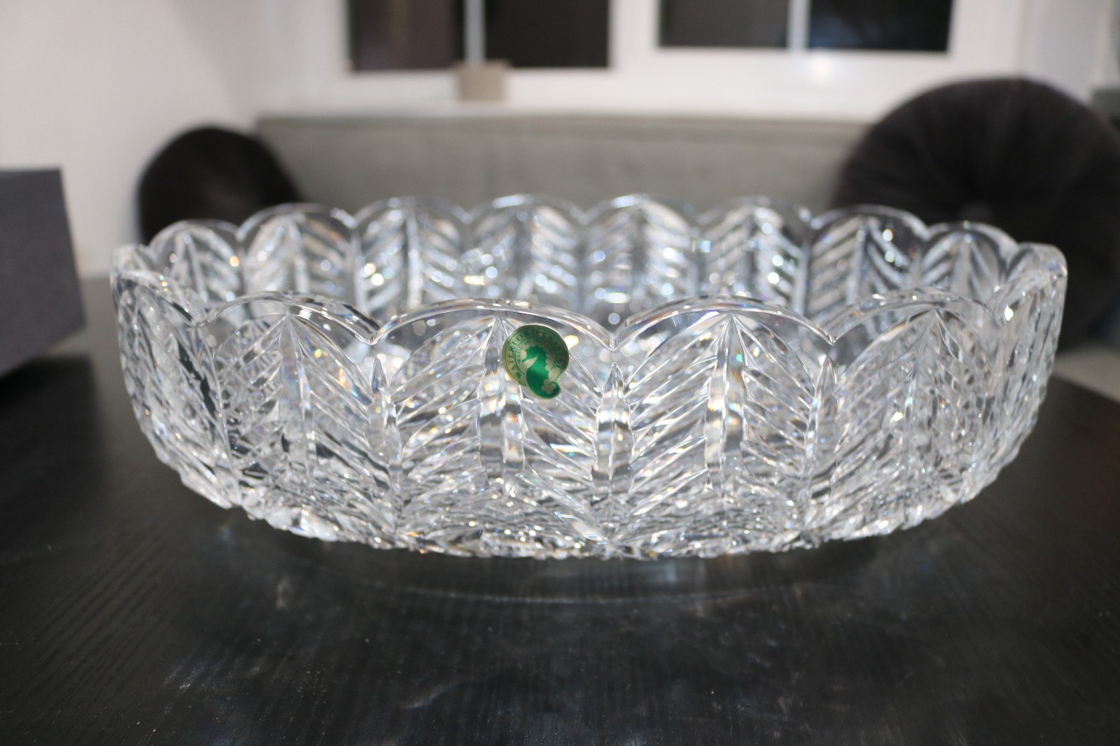 RARE Waterford Limited Edition Oval North Shore Bowl 47/50 Signed by Jim O’Leary