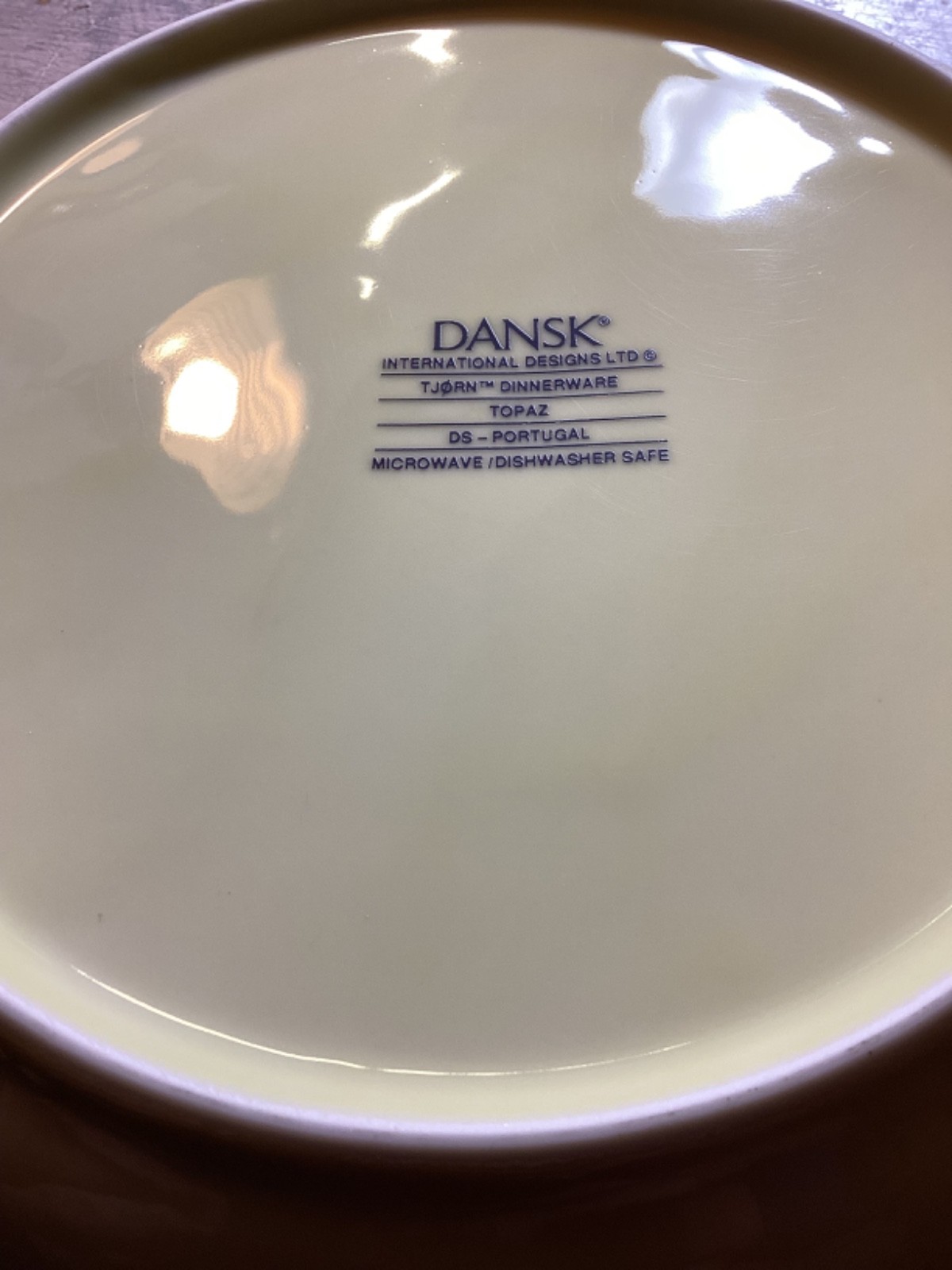 Dansk TJORN Topaz Salad Plate 9″ in Very Good Condition