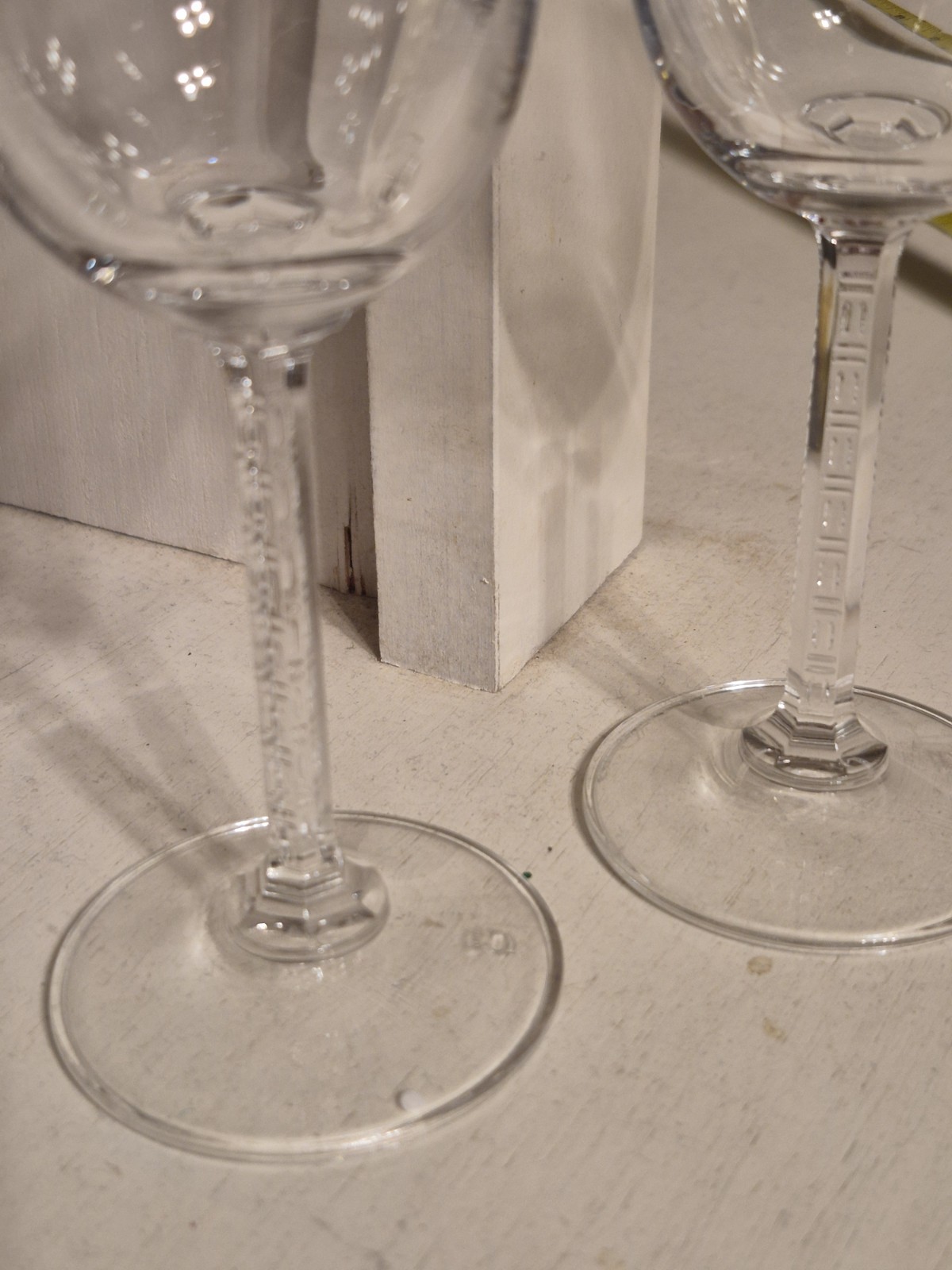 Set Of 2 Spiegelau Galeria #609 Stem Crystal Clear Cordial Liquer Port Glasses