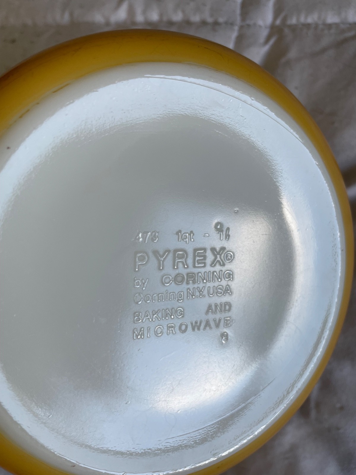 Set 3 Vintage PYREX Butterfly Gold Casserole Dishes-2.5qt, 1.5qt, 1 qt -NO Lids