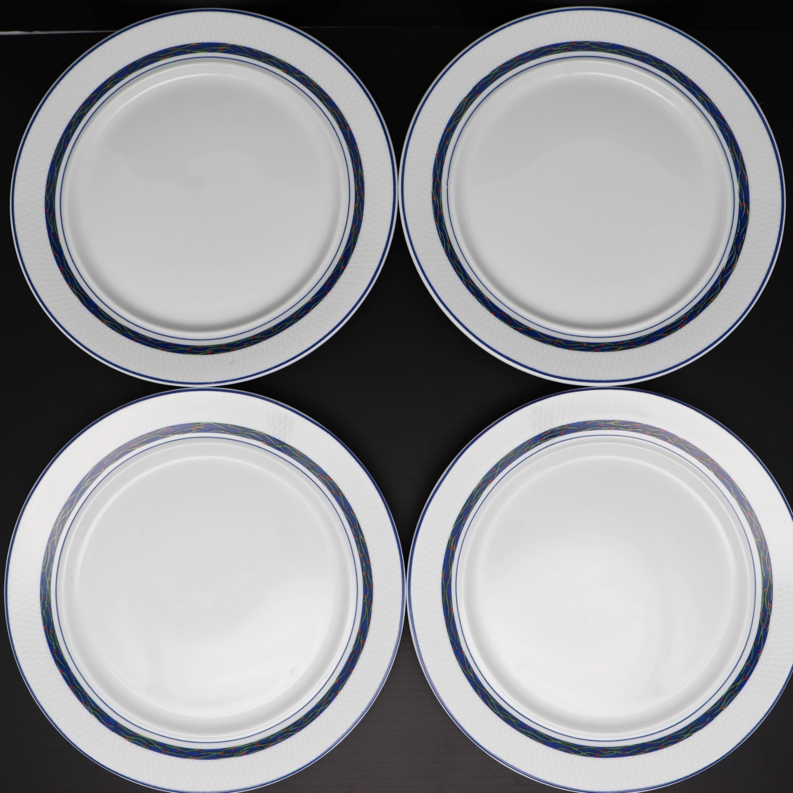 (6) Vintage DANSK NEW SCANDIA Salad Plates Portugal 9″