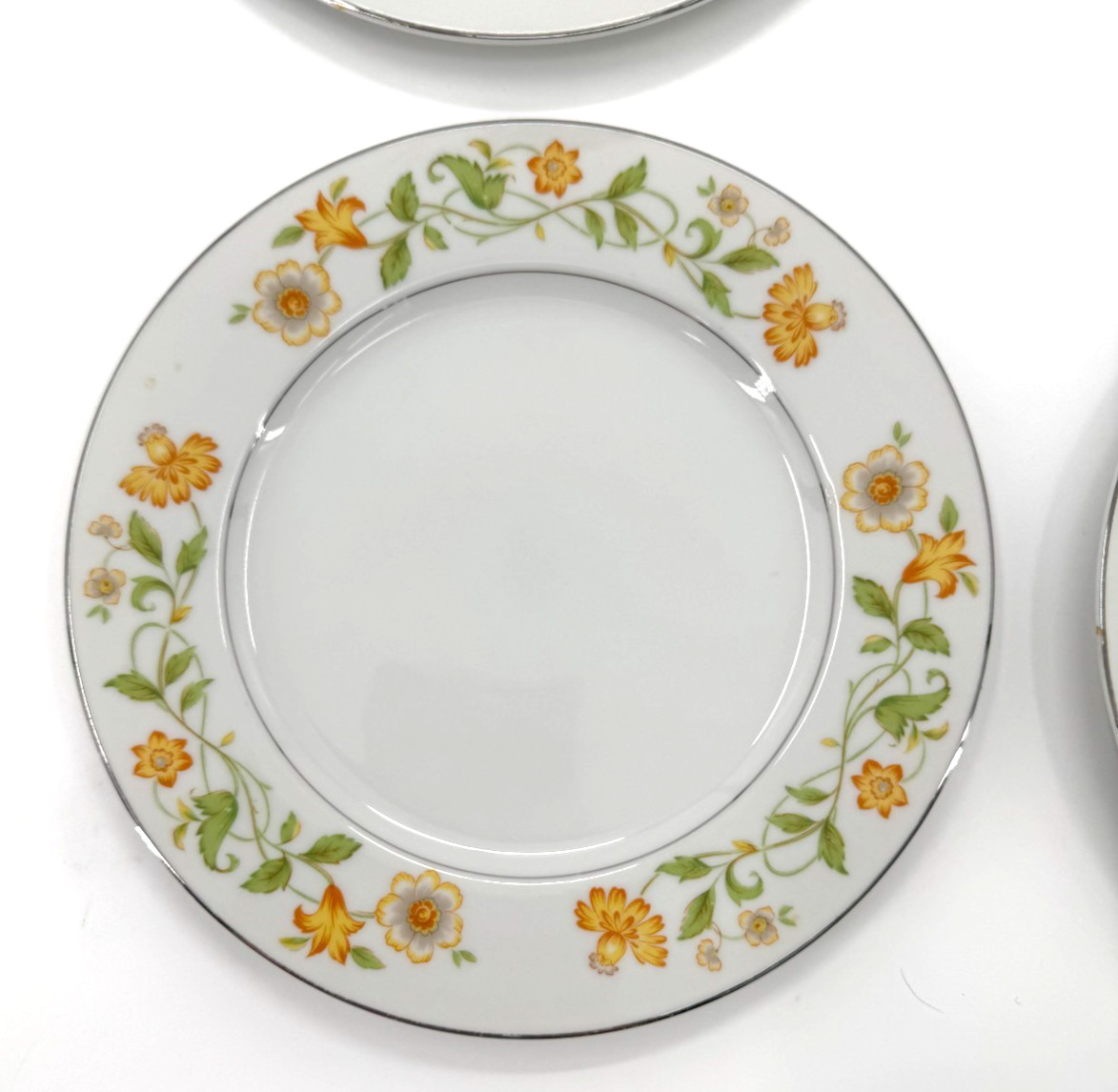 EKCO International 4 Salad Plates Generation VTG Japan Exquisite Fine China 7.5″