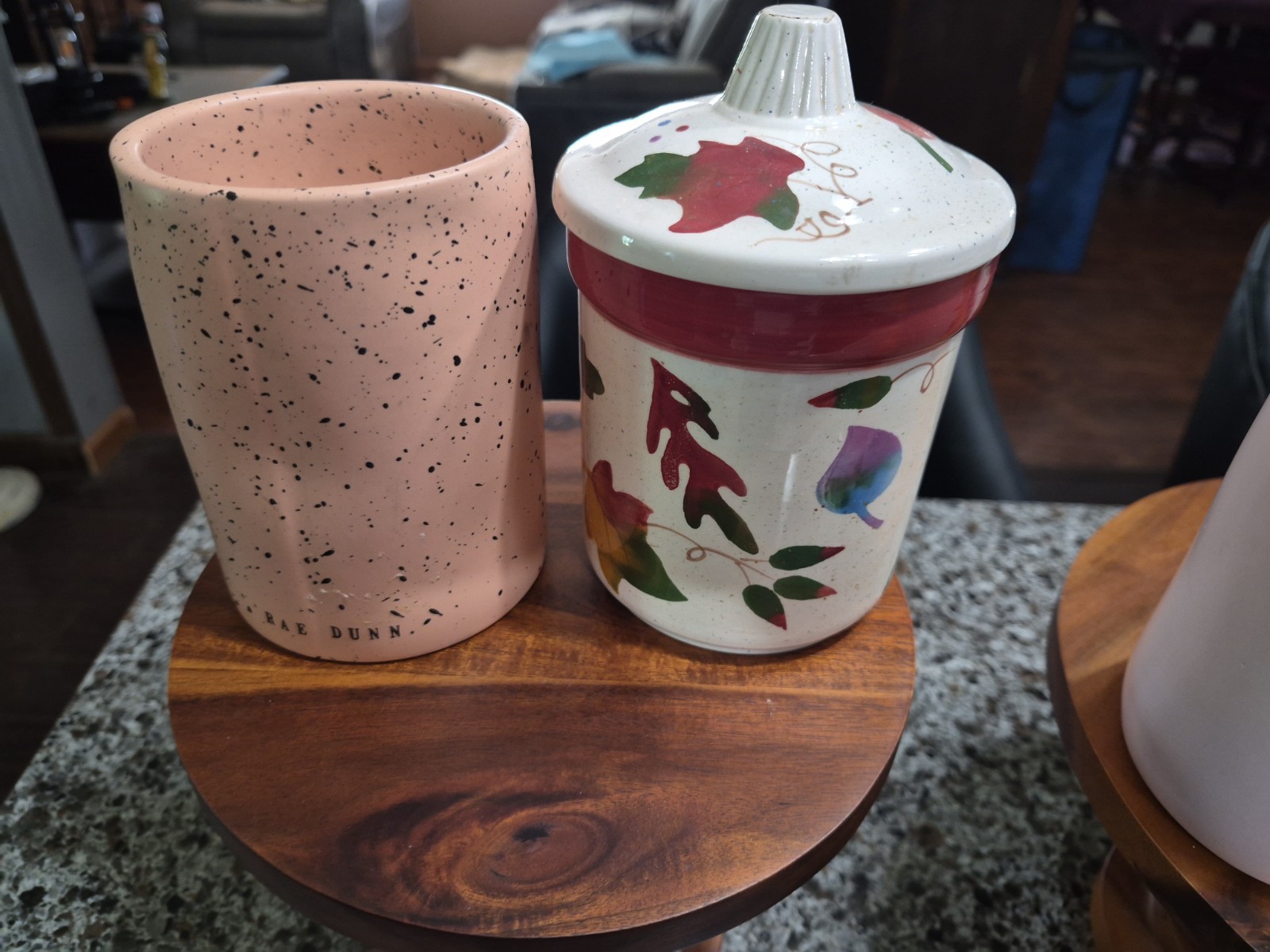 Rae Dunn Artisan Collection Bunny Love Pink Ceramic Mug Easter Pajama Party Set